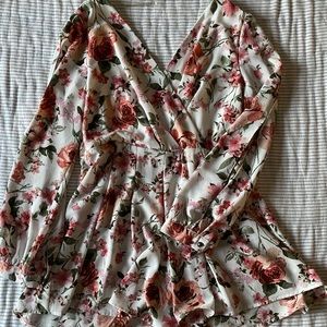 Flowy Floral Romper